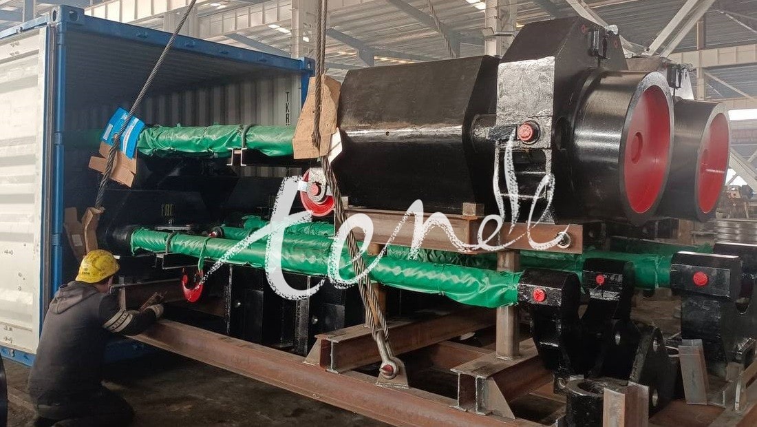 Свежая отгрузка с завода Jiangsu Juwei Machinery сваебойных штанговых дизель-молотов  DD25, 35, 45